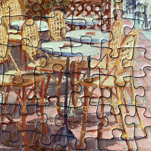 Ravensburger 500 piece puzzle “Quaint Shops” 2010 by Sam Park - Picture 7 of 7